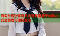 海角社区张警官吕总智慧服务平台助力安全管理与便民互动