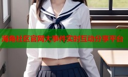 海角社区官网大事件实时互动分享平台
