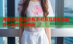 海角社区怎么没有了 社区互动生活服务一站式平台揭秘