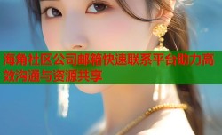 海角社区公司邮箱快速联系平台助力高效沟通与资源共享