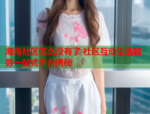 海角社区怎么没有了 社区互动生活服务一站式平台揭秘  第1张