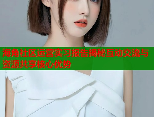 海角社区运营实习报告揭秘互动交流与资源共享核心优势  第1张